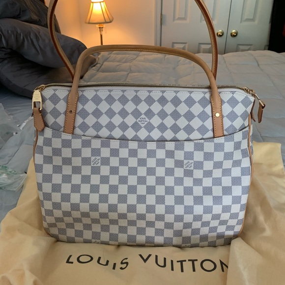 Louis Vuitton Damier Azur Figheri GM Bag - Picture 3 of 13